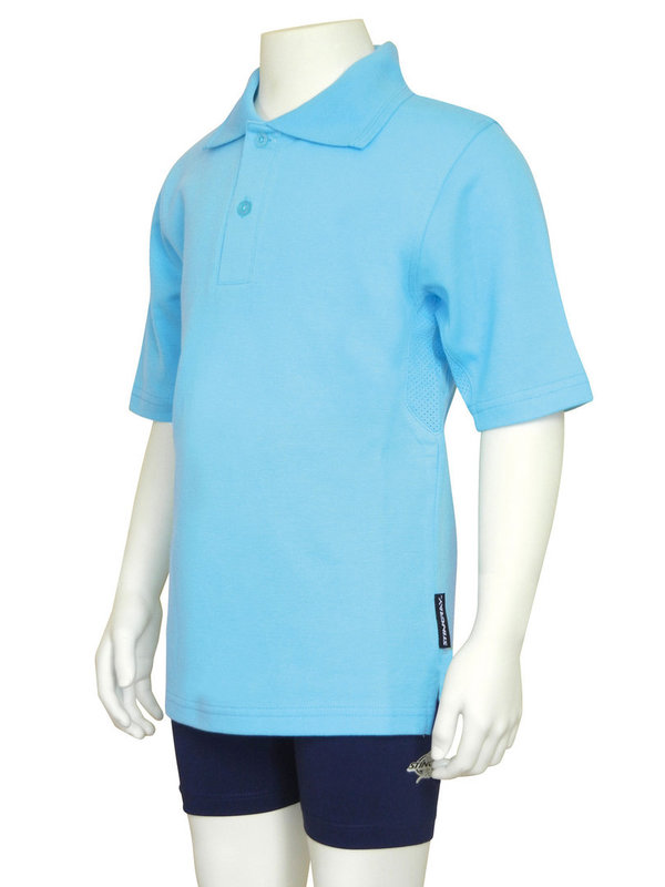 Stingray Australia – Kurzärmliges Kids + Junior UV-Polo Shirt
